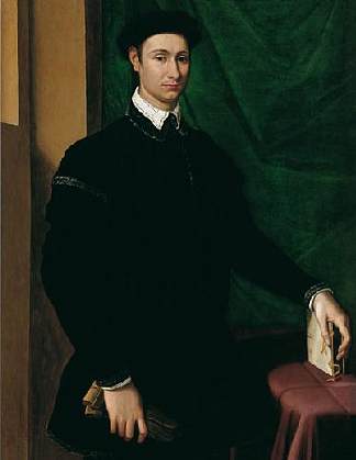 一个不知名的年轻人的肖像 Portrait of An Unknown Young Man，亚历山德罗·阿洛里