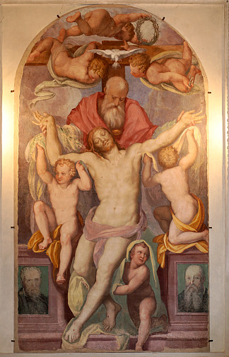 三位一体 Trinity (c.1571)，亚历山德罗·阿洛里