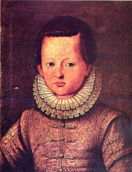 菲利波·迪·美第奇王子的肖像 Portrait of Prince Filippo di Medici (1582),亚历山德罗·阿洛里