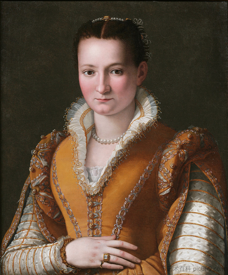 比安卡·卡佩罗·德·美第奇（可能） Bianca Capello De'Medici (possibly)，亚历山德罗·阿洛里