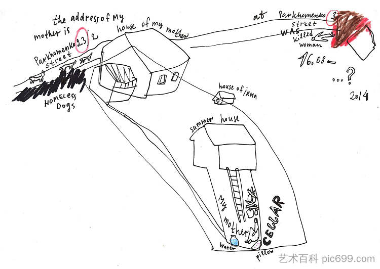 无题。小杖莓安德烈耶夫娜 Untitled. Srawberry Andreevna (2016)，阿列夫蒂娜·卡希泽