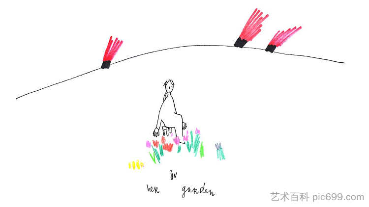 她在花园里 Her in Garden (2014 - 2018)，阿列夫蒂娜·卡希泽