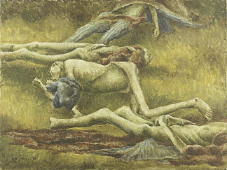 坟墓里的尸体，贝尔森 Bodies in a grave, Belsen (1946)，科尔维尔