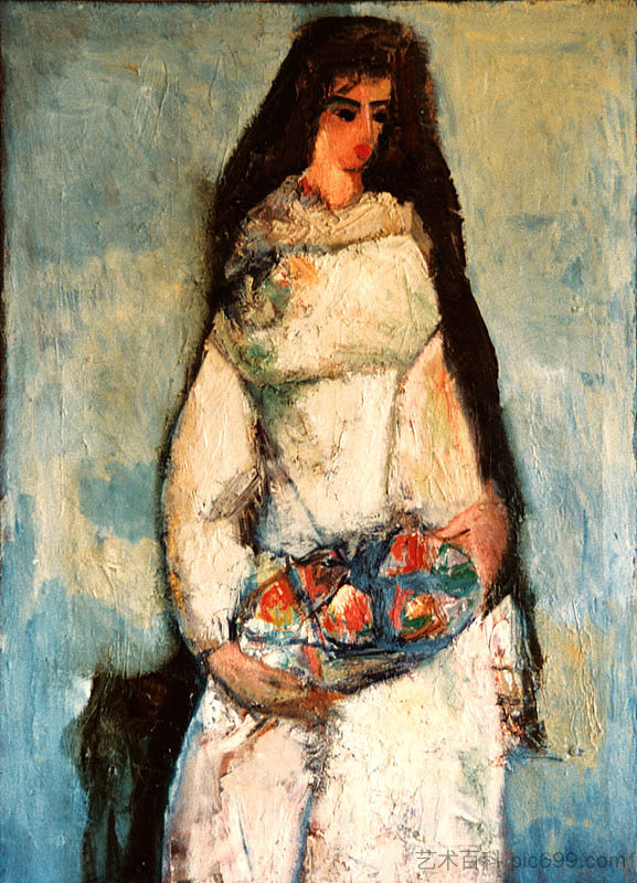 水果的女人 Woman with Fruit (1957)，亚历山大·博根