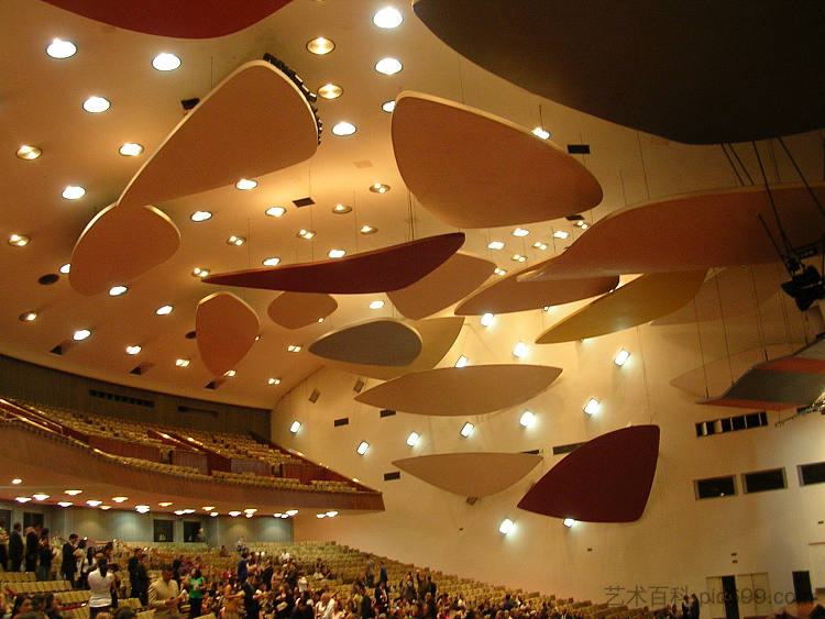 吸音天花板 ACOUSTIC CEILING (1954)，亚历山大·考尔德