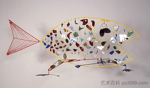 鳍鱼 Finny Fish (1948)，亚历山大·考尔德