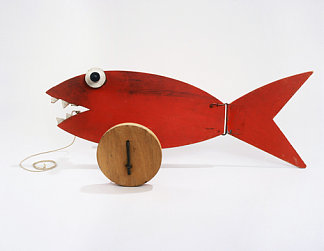 鱼拉玩具 FISH PULL TOY (1960)，亚历山大·考尔德