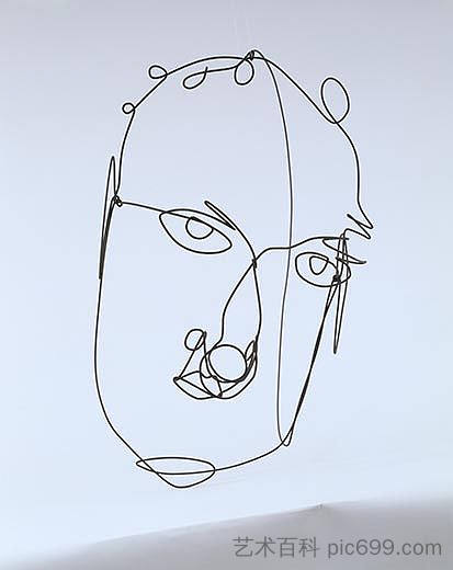 自画像 SELF PORTRAIT (1968)，亚历山大·考尔德