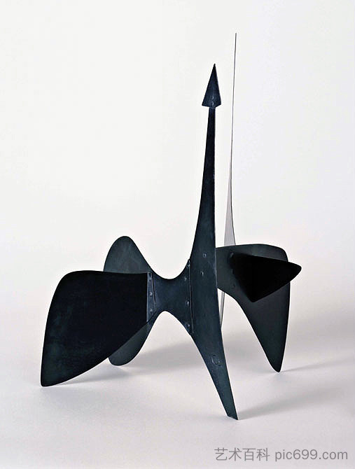 特奥德拉皮奥 [马奎特二世] TEODELAPIO [MAQUETTE II] (1962)，亚历山大·考尔德