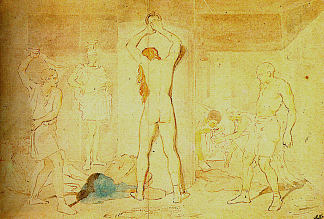 基督的鞭打 Flagellation of Christ，亚历山大·伊万诺夫