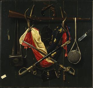 内战的标志 Emblems of the Civil War (1888)，亚历山大·波佩