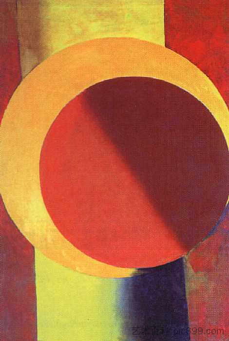 无对象构图第65号 Objectless composition № 65 (1918; Moscow,Russian Federation ),亚历山大·罗德钦科