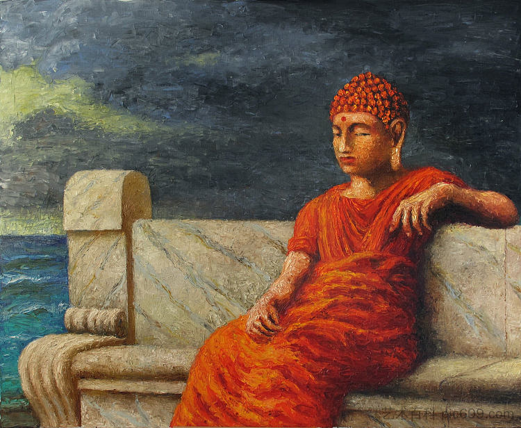 拔摩岛上的佛陀 Buddha On the Island of Patmos (2017),亚历山大·罗伊特伯德