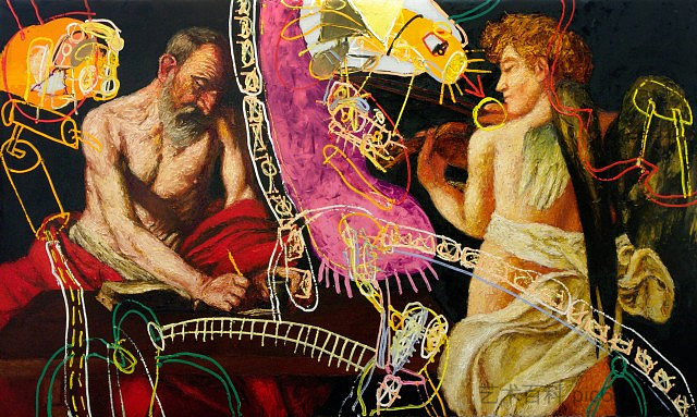 罗伊特伯德 VS 卡拉瓦乔。作品 # 002 Roitburd VS Caravaggio. Opus # 002 (2009),亚历山大·罗伊特伯德