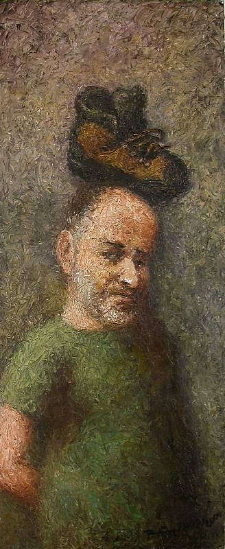 带靴子的自画像 Self Portrait with a Boot (2004),亚历山大·罗伊特伯德