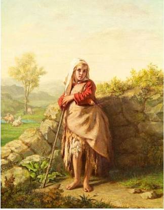 农家女孩 Peasant Girl，亚历山大·安提尼亚