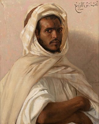 北非人的肖像 Portrait of a North African (1870)，亚历山大·卡巴内尔