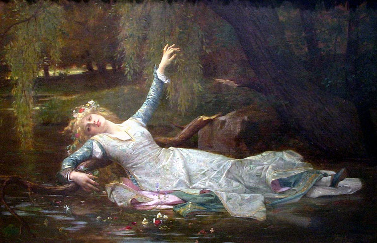 奥菲利亚 Ophelia (1883)，亚历山大·卡巴内尔