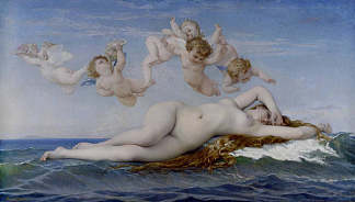 金星的诞生 Birth of Venus (1863)，亚历山大·卡巴内尔