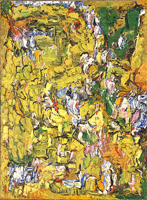 抽象构图 Abstract Composition (1956)，亚历山大·伊斯特拉蒂