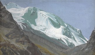 帕米尔高原的冰川 Glacier in the Pamir (1931)，亚历山大雅各布夫列夫