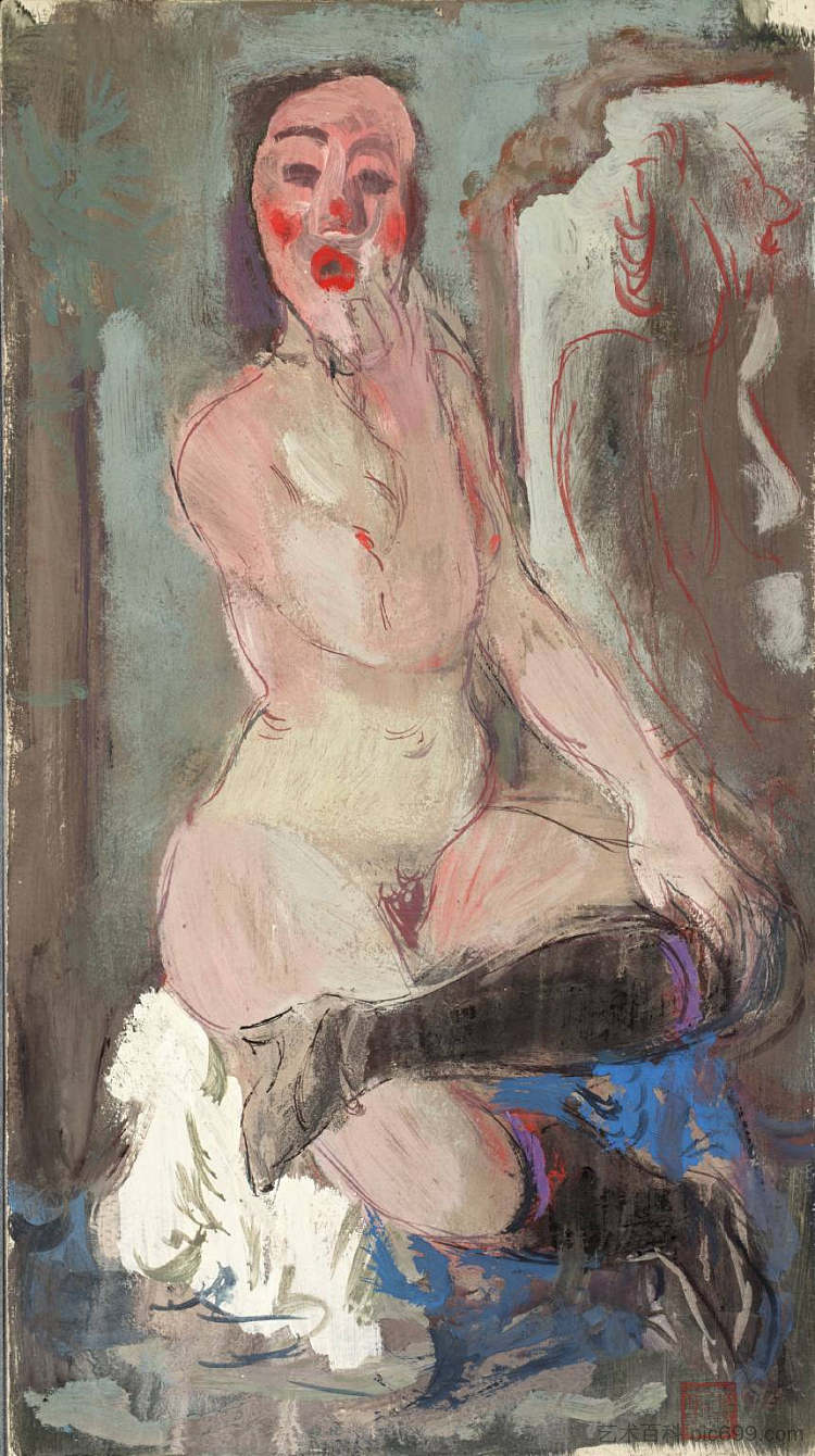 裸 Nude (1938)，亚历山大雅各布夫列夫