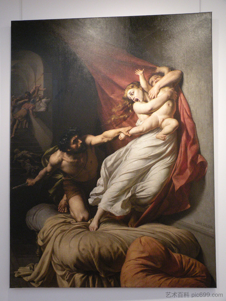 屠杀无辜者 Le massacre des innocents (1863),亚历山大-路易·勒洛瓦