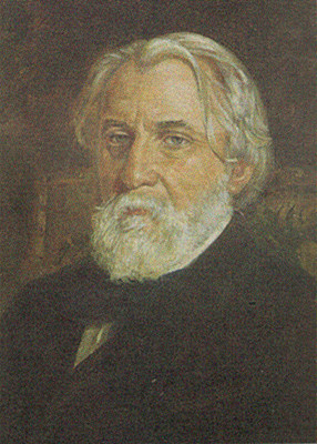 伊万·屠格涅夫的肖像 Portrait of Ivan Turgenev (1871)，阿列克谢·哈拉莫夫