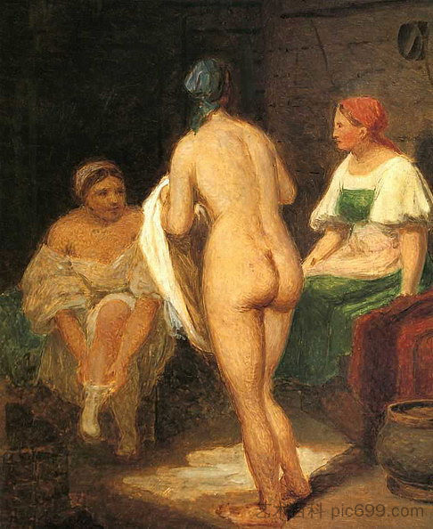 泳 客 Bathers (1829)，维涅齐昂诺夫