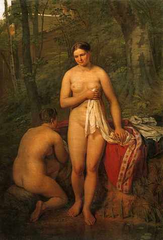 泳 客 Bathers (1829)，维涅齐昂诺夫