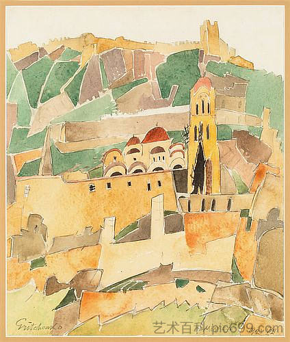 米斯特拉斯 Mystras (1921)，亚历克西斯·格里琴科