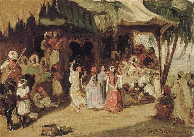 苏丹之舞 A dance for the Sultan,阿尔弗雷德·德霍登克