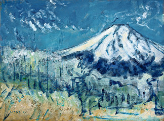 冬天的富士山 Fuji San at winter (2000; Cambodia                     )，阿尔弗雷德·弗雷迪·克鲁帕