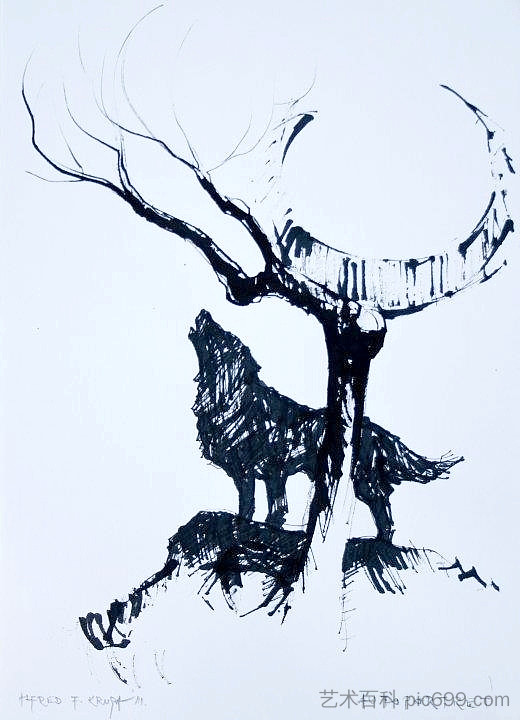 自画像 Self-portrait (2011; Karlovac,Croatia ),阿尔弗雷德·弗雷迪·克鲁帕