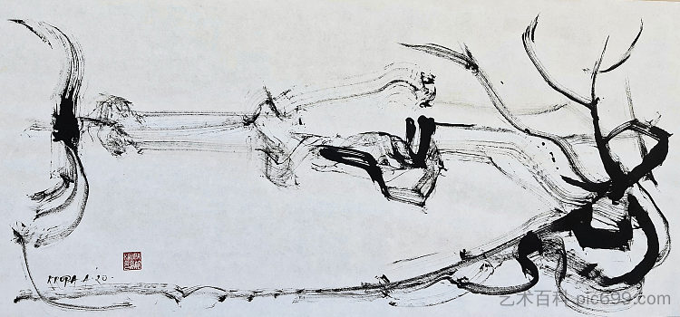 在河的拐弯处 At the bend of the river (2020; Croatia ),阿尔弗雷德·弗雷迪·克鲁帕