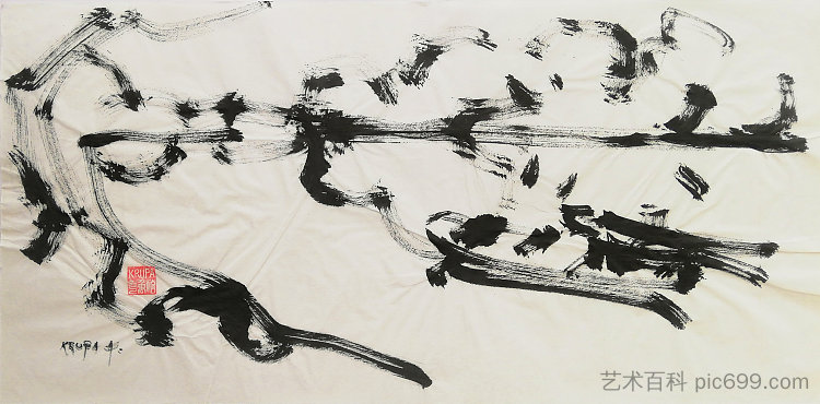 科拉纳上的两艘船 Two boats on Korana (2016; Croatia ),阿尔弗雷德·弗雷迪·克鲁帕