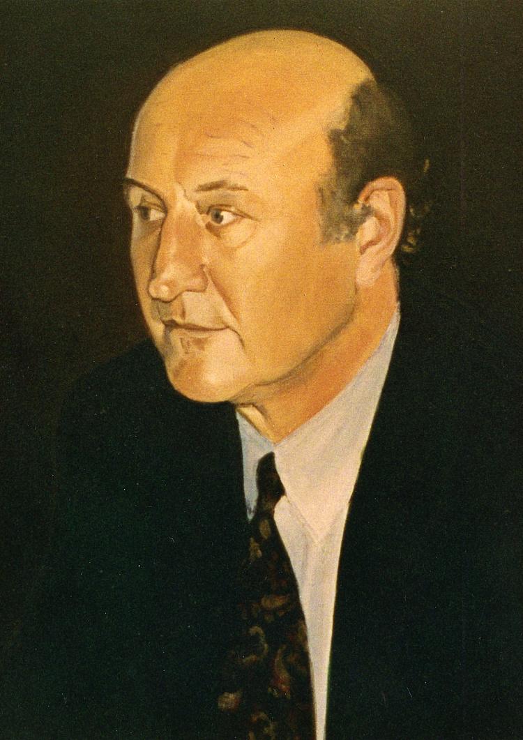 卡尔洛瓦茨市长伊万·贝尼奇的肖像（局部） Portrait of Karlovac Mayor Ivan Benić (detail) (1994)，阿尔弗雷德·弗雷迪·克鲁帕