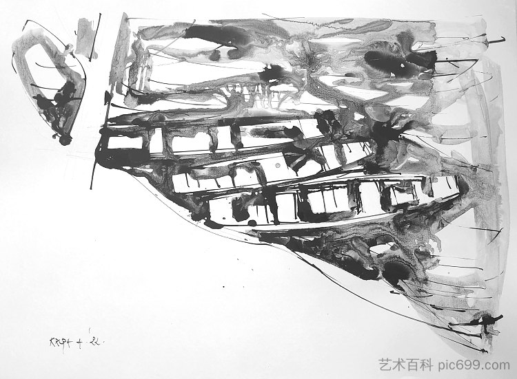 河船群 The group of river boats (2022; Croatia ),阿尔弗雷德·弗雷迪·克鲁帕