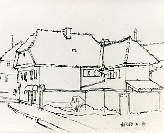 老房子 The old house (1994; Karlovac,Croatia                     )，阿尔弗雷德·弗雷迪·克鲁帕