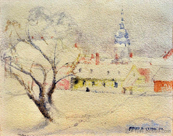 雪 The snow (2003; Karlovac,Croatia ),阿尔弗雷德·弗雷迪·克鲁帕