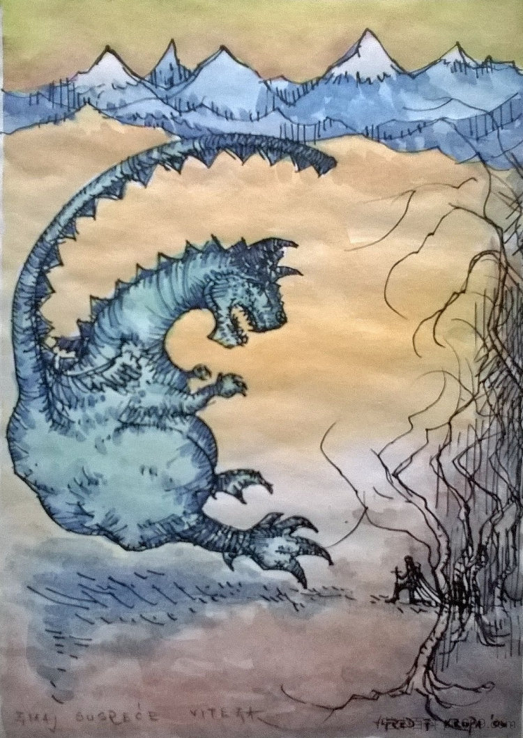 龙遇见骑士 Dragon encounters the knight (2006; Karlovac,Croatia  )，阿尔弗雷德·弗雷迪·克鲁帕