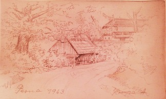 佩尔纳村 Perna village (1943)，阿尔弗雷德·克鲁帕