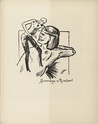 向兰波致敬 Homage to Rimbaud (1919)，阿尔弗雷德·库宾