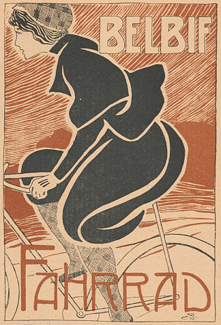 草图到海报 Sketch to a Poster (1898)，阿尔弗雷德·罗尔