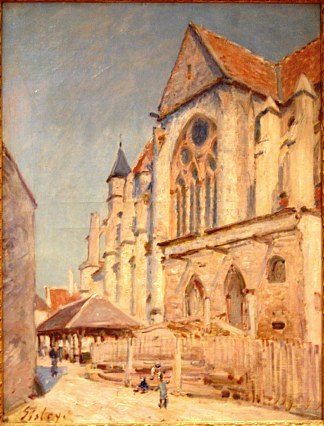 莫雷特教堂 Eglise de Moret，阿尔弗莱德·西斯莱