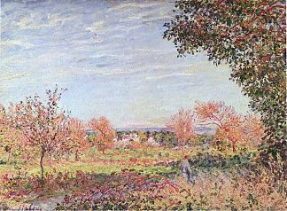 九月早晨 September Morning (1887)，阿尔弗莱德·西斯莱