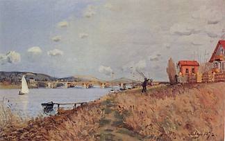 阿让特伊大桥 The Bridge at Argenteuil (1872)，阿尔弗莱德·西斯莱