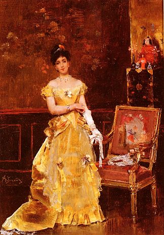 为舞会做准备 Preparing For The Ball，阿尔弗雷德·史蒂文斯