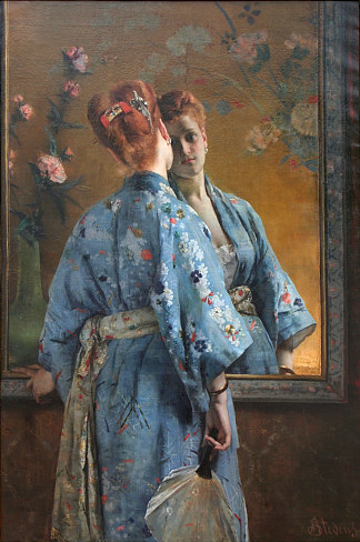 日本巴黎人 The Japanese Parisian (1872)，阿尔弗雷德·史蒂文斯