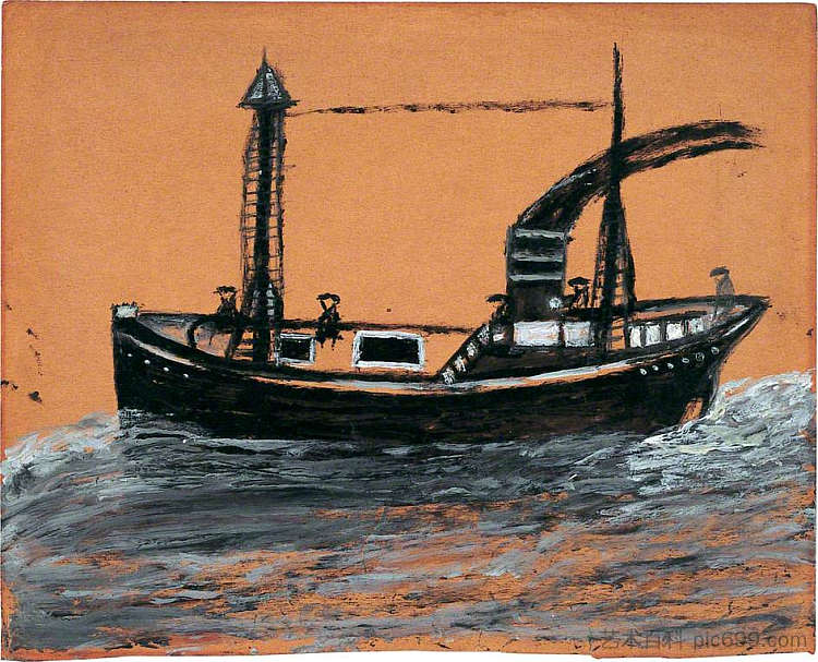 黑色轮船 Black Steamship (1938)，艾尔弗雷德沃利斯